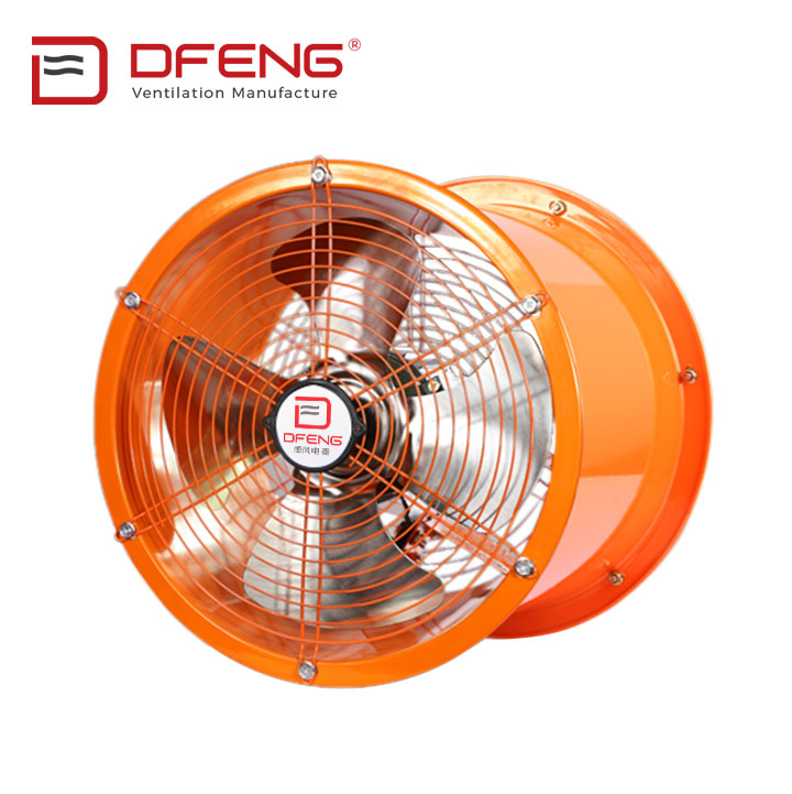 Orbit Fan — Orange Accent